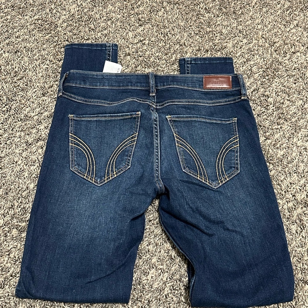 Hollister Blue Skinny Jeans Classic Design